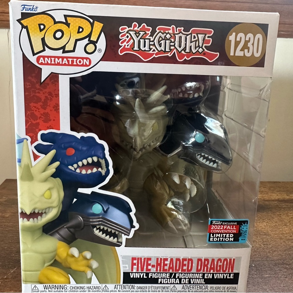 YuGiOh Funko Pop Five-Headed Dragon 1230